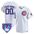 Custom C.Cubs Spring Training Patch Vapor Premier Limited篓C All Stitched Baseball Jerseys