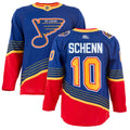 St. L.Blues #10 Brayden Schenn Player Fanatics Premier Breakaway Royal Hockey Jerseys